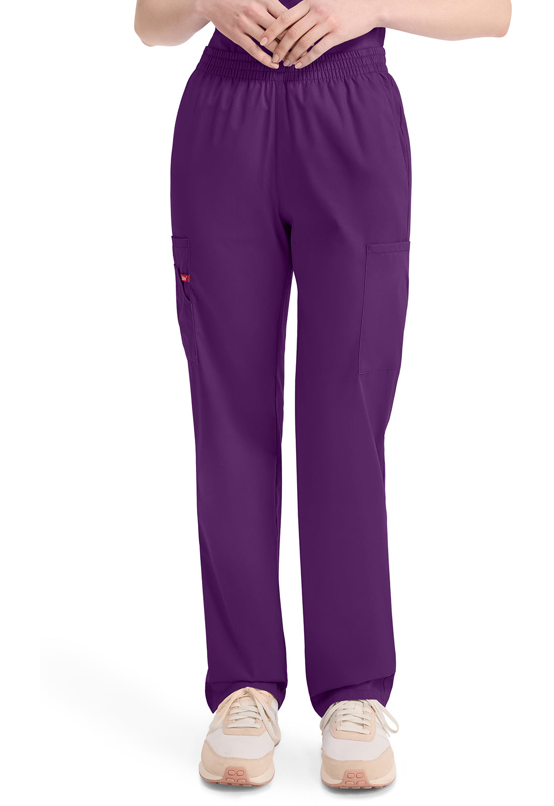 Damen Schlupfhose mit Cargotaschen