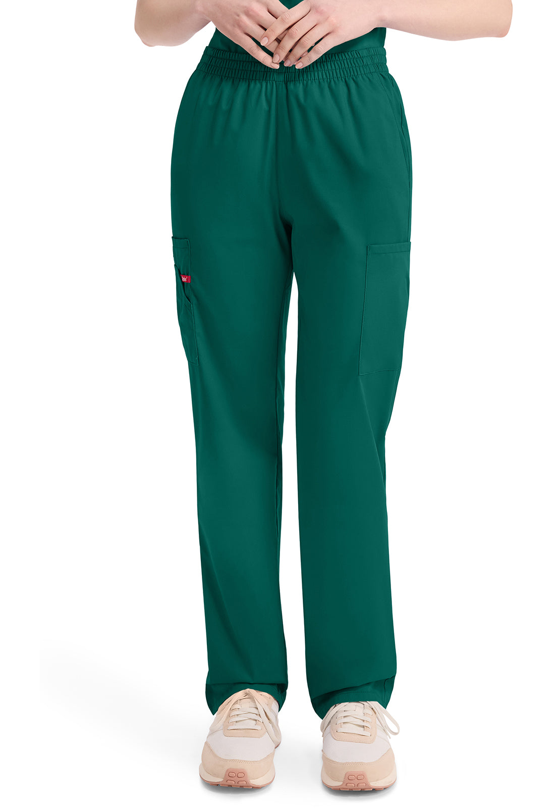 Damen Schlupfhose mit Cargotaschen