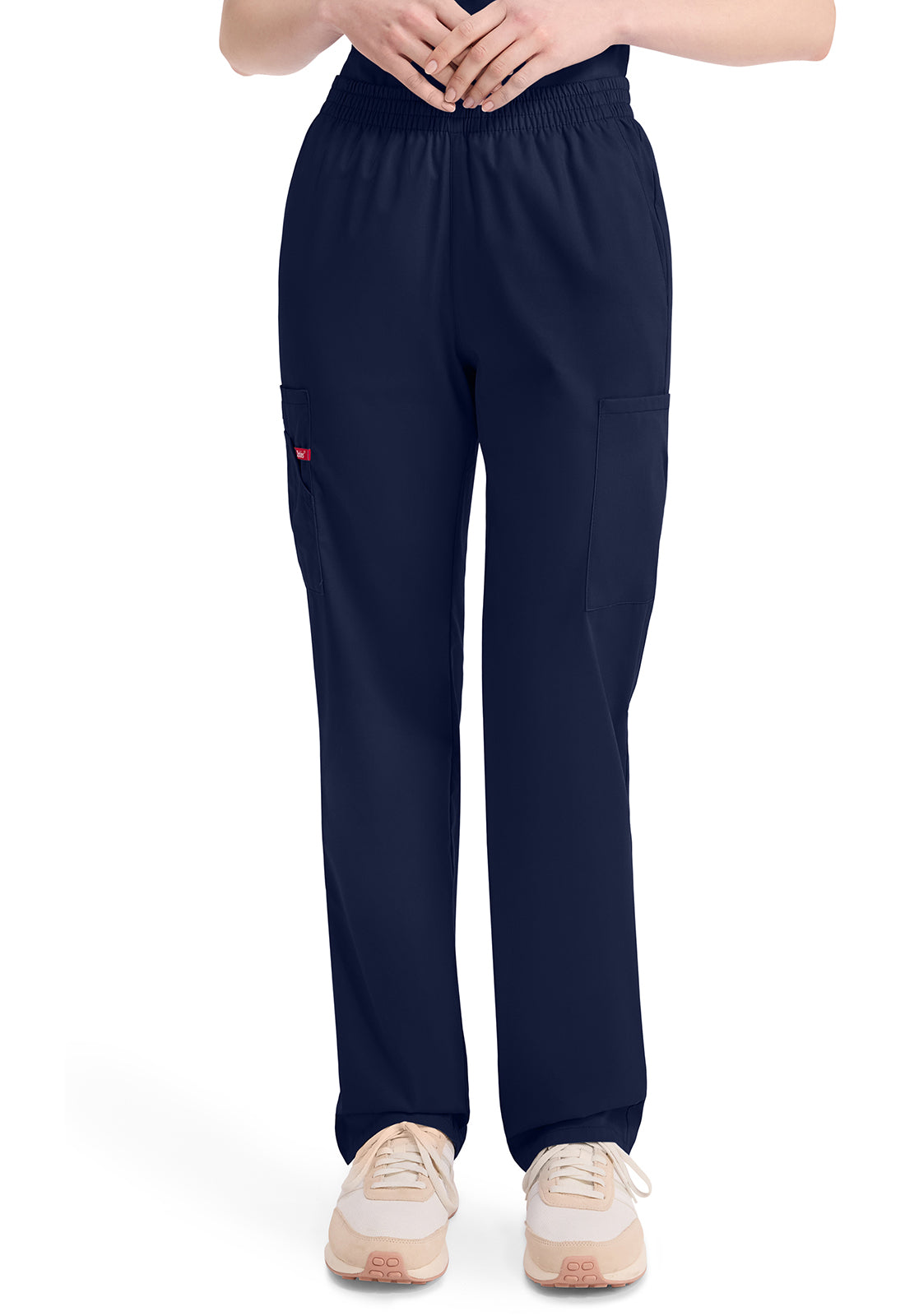 Damen Schlupfhose mit Cargotaschen