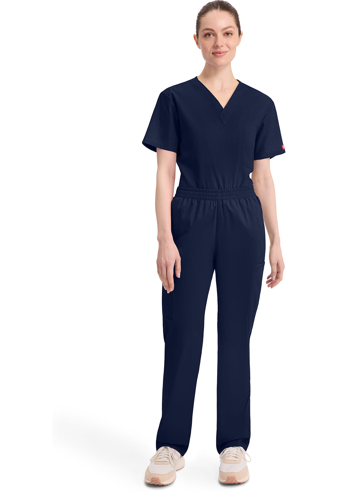 Damen Schlupfhose mit Cargotaschen