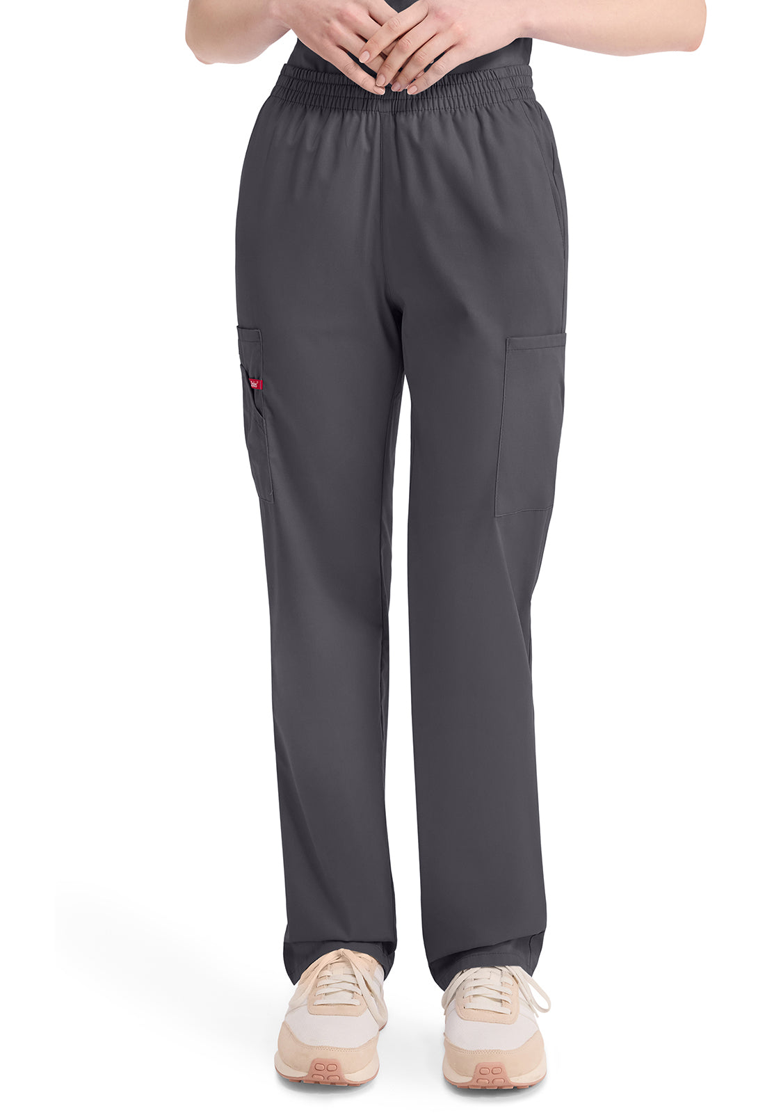 Damen Schlupfhose mit Cargotaschen