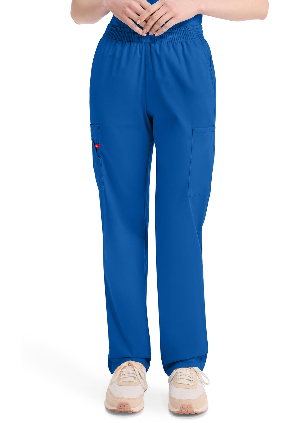 Damen Schlupfhose mit Cargotaschen