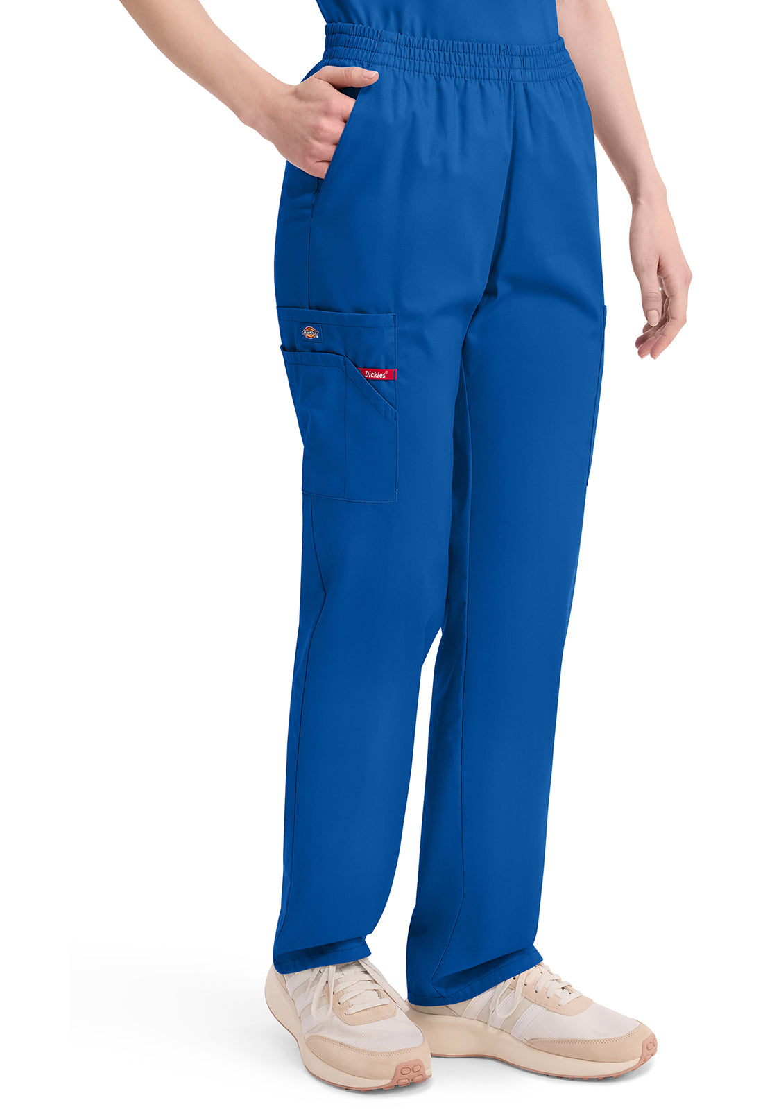 Damen Schlupfhose mit Cargotaschen