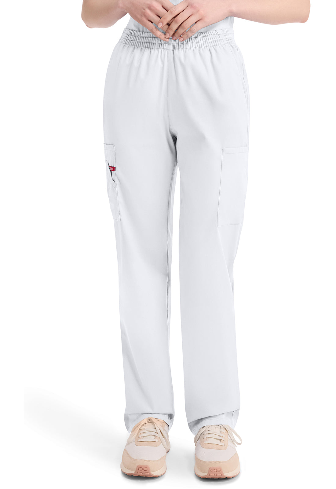 Damen Schlupfhose mit Cargotaschen