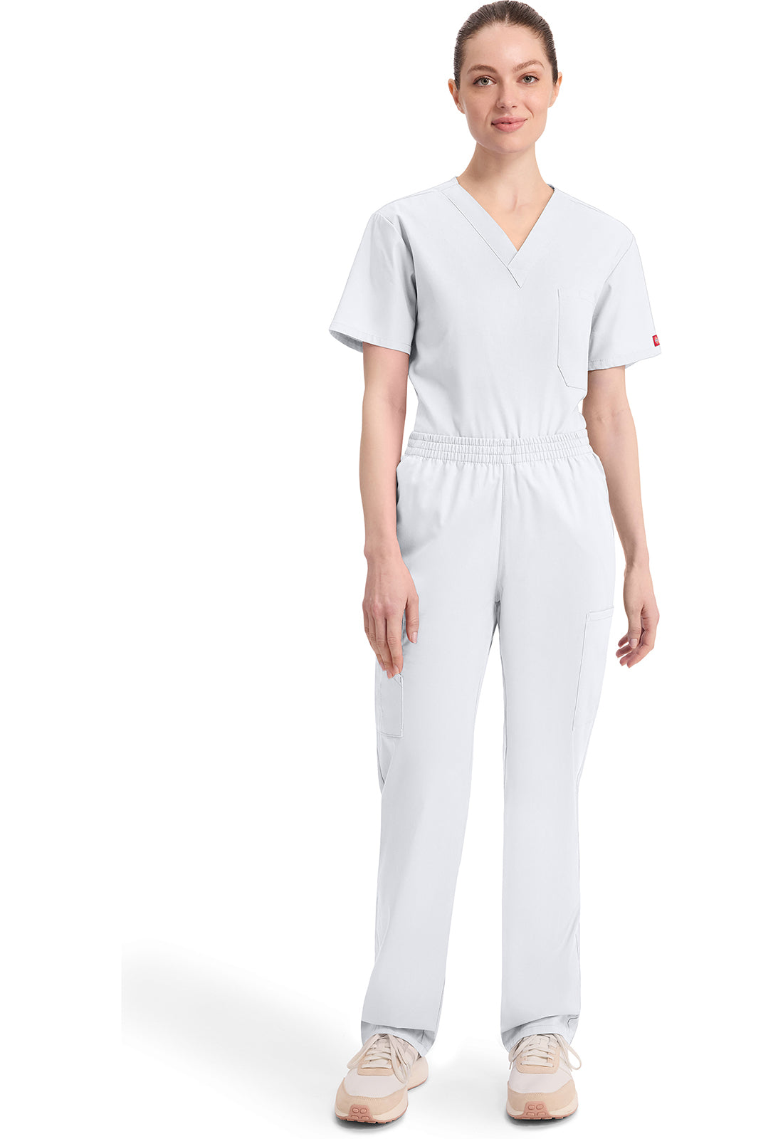 Damen Schlupfhose mit Cargotaschen