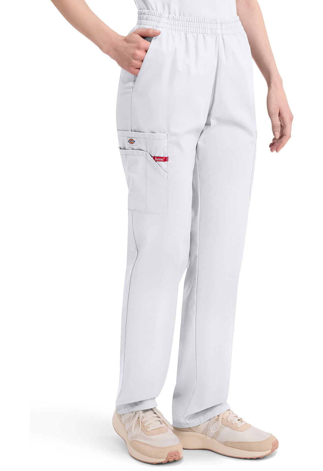Damen Schlupfhose mit Cargotaschen