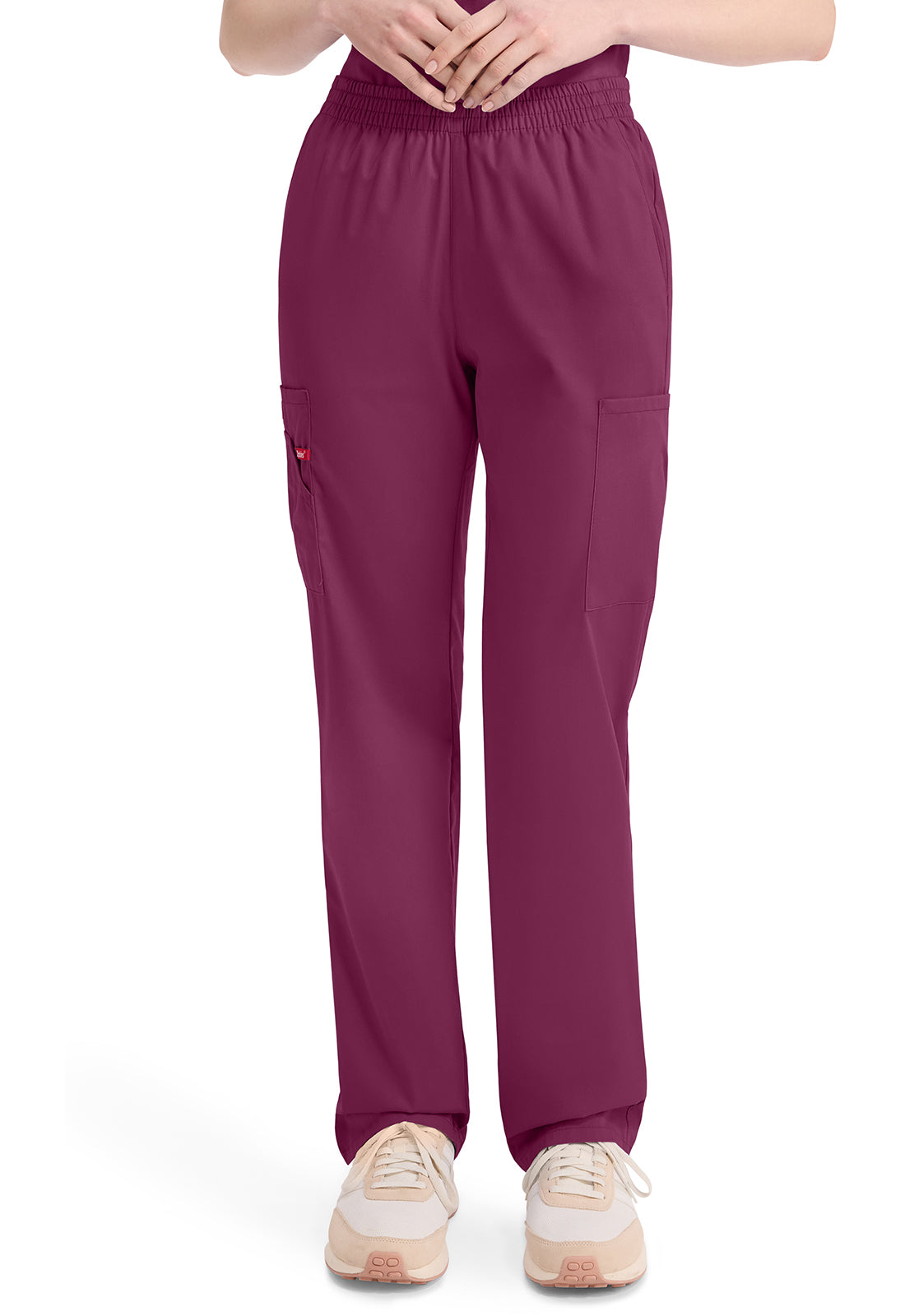 Damen Schlupfhose mit Cargotaschen