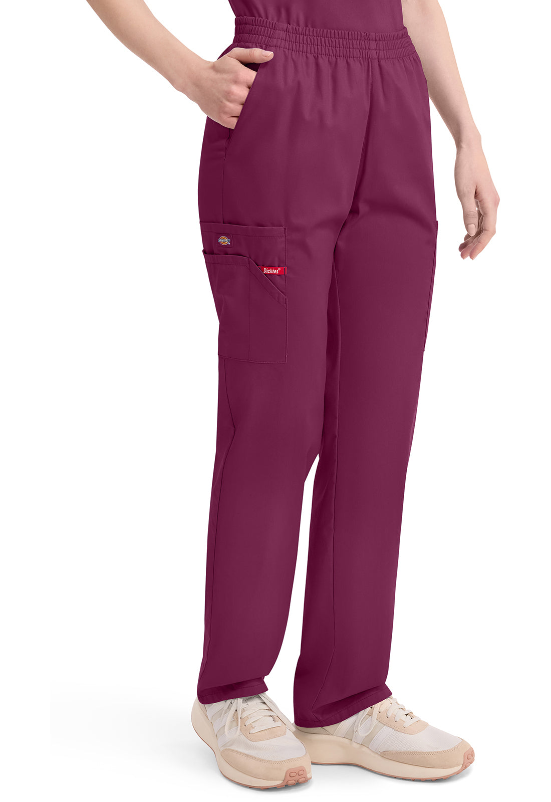 Damen Schlupfhose mit Cargotaschen