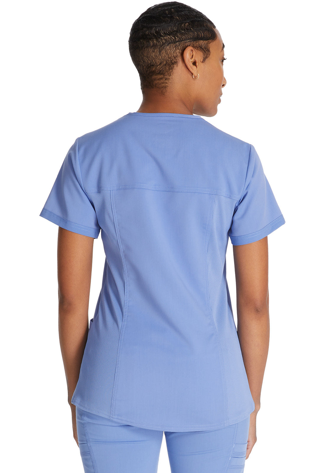 Damen Stretch-Kasack mit V-Ausschnitt