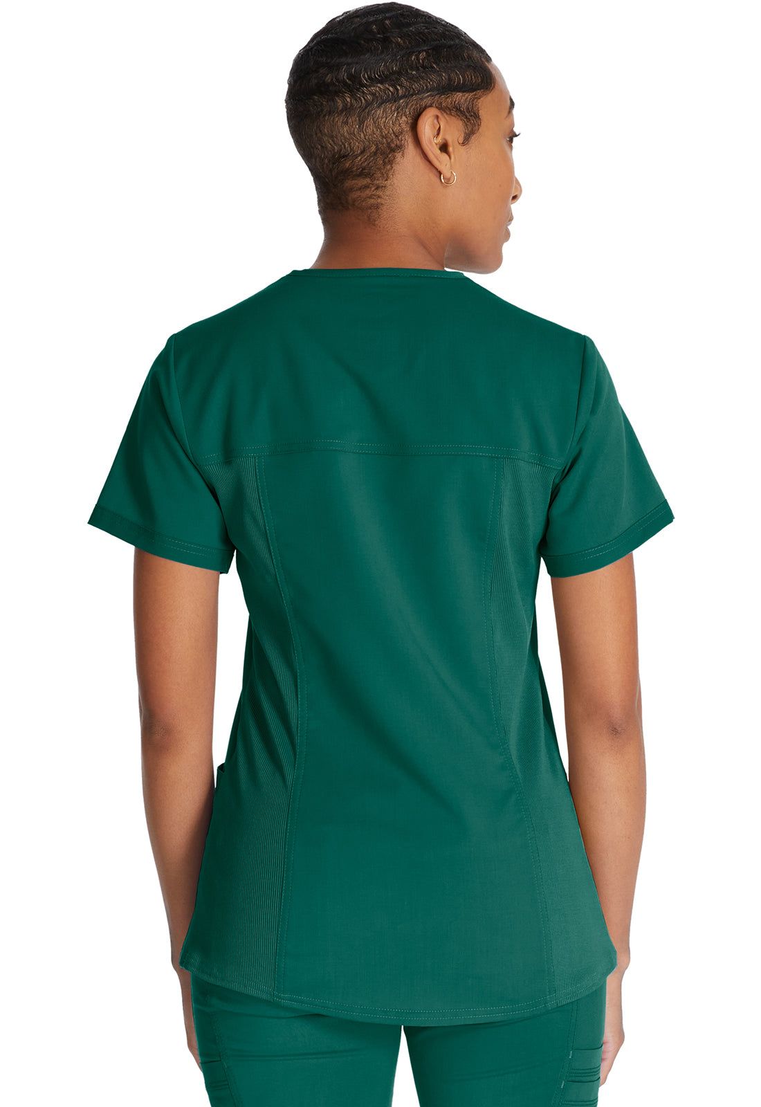 Damen Stretch-Kasack mit V-Ausschnitt