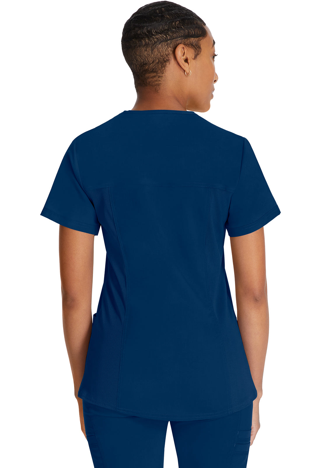 Damen Stretch-Kasack mit V-Ausschnitt