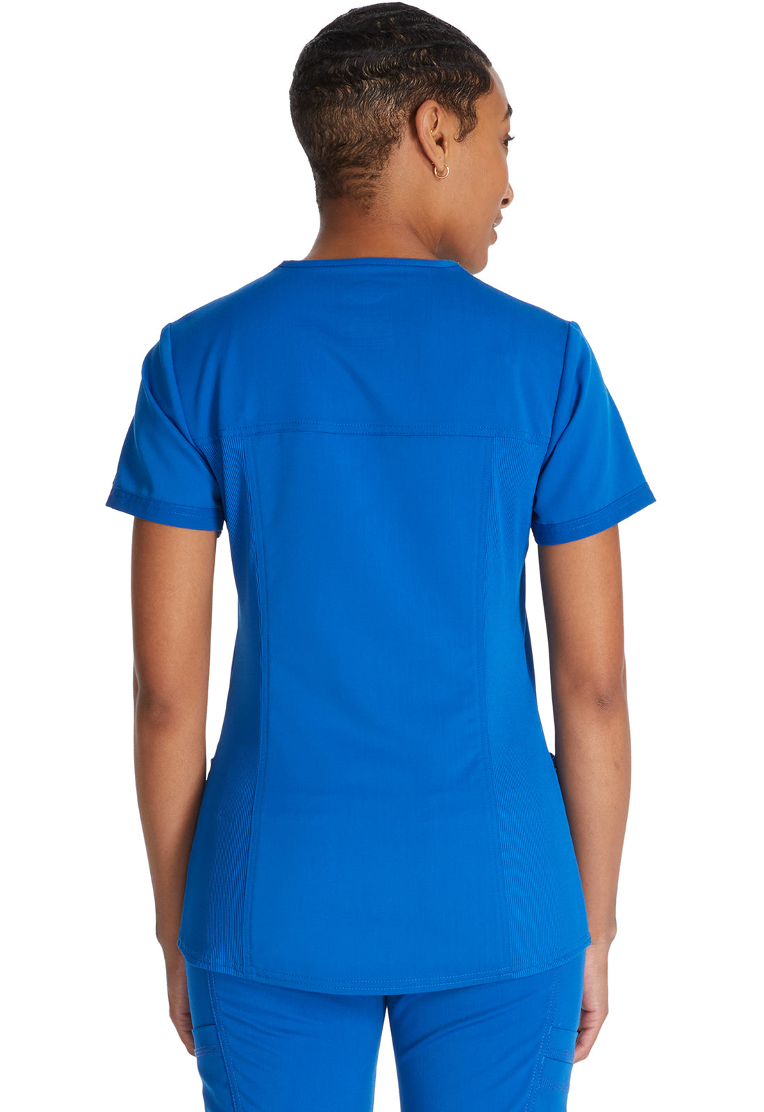 Damen Stretch-Kasack mit V-Ausschnitt