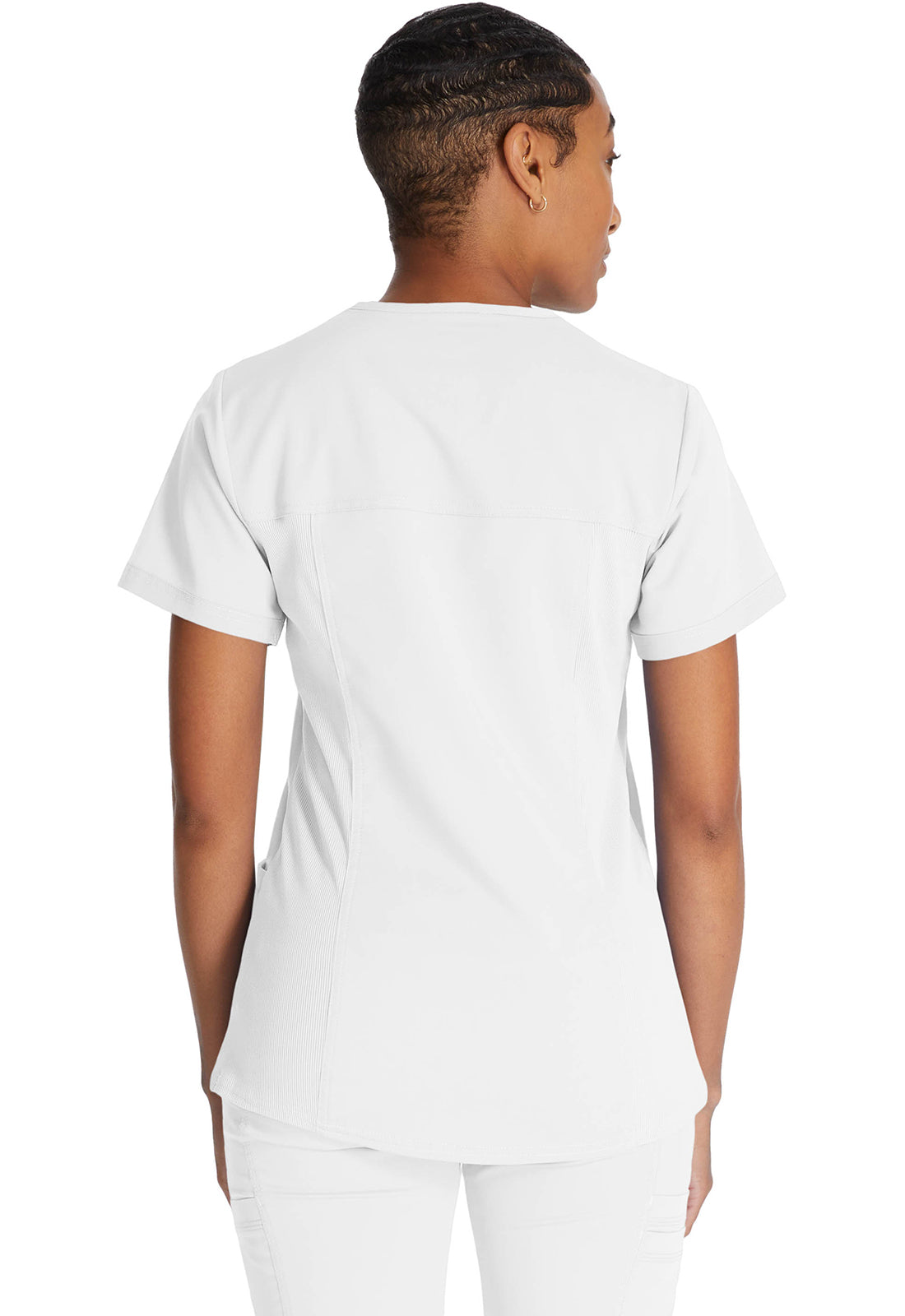 Damen Stretch-Kasack mit V-Ausschnitt