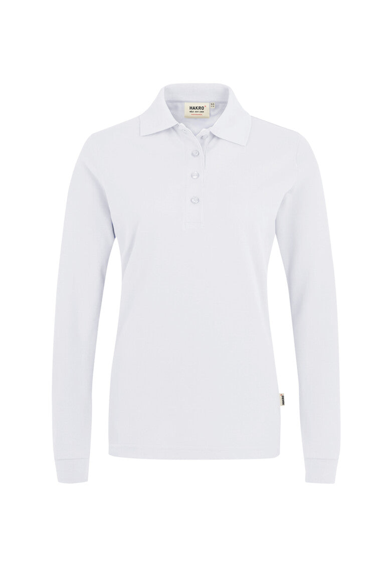 Damen Longsleeve-Poloshirt Mikralinar