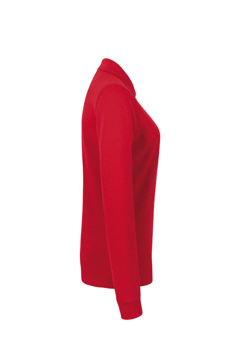 Damen Longsleeve-Poloshirt Mikralinar