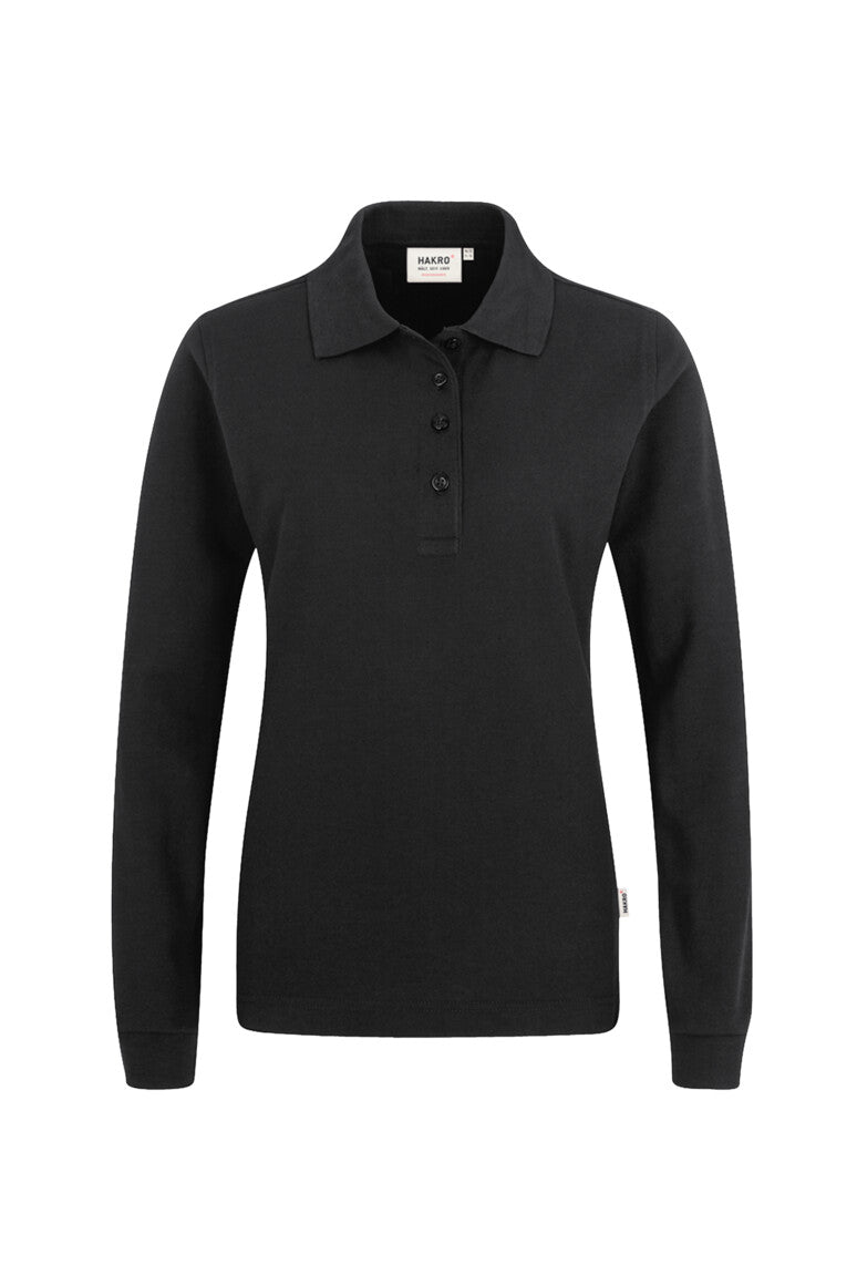 Damen Longsleeve-Poloshirt Mikralinar