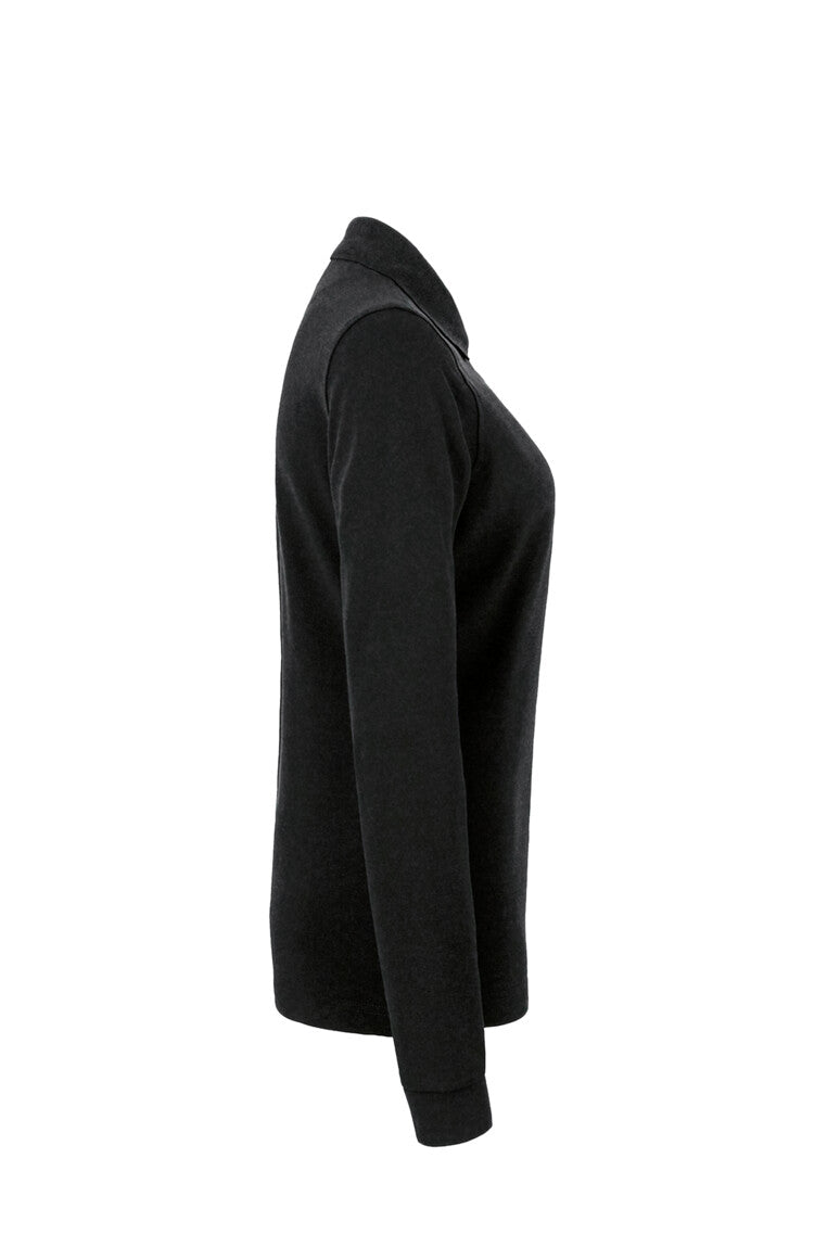 Damen Longsleeve-Poloshirt Mikralinar