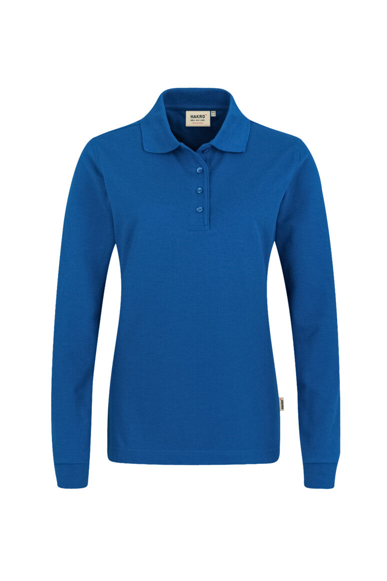 Damen Longsleeve-Poloshirt Mikralinar