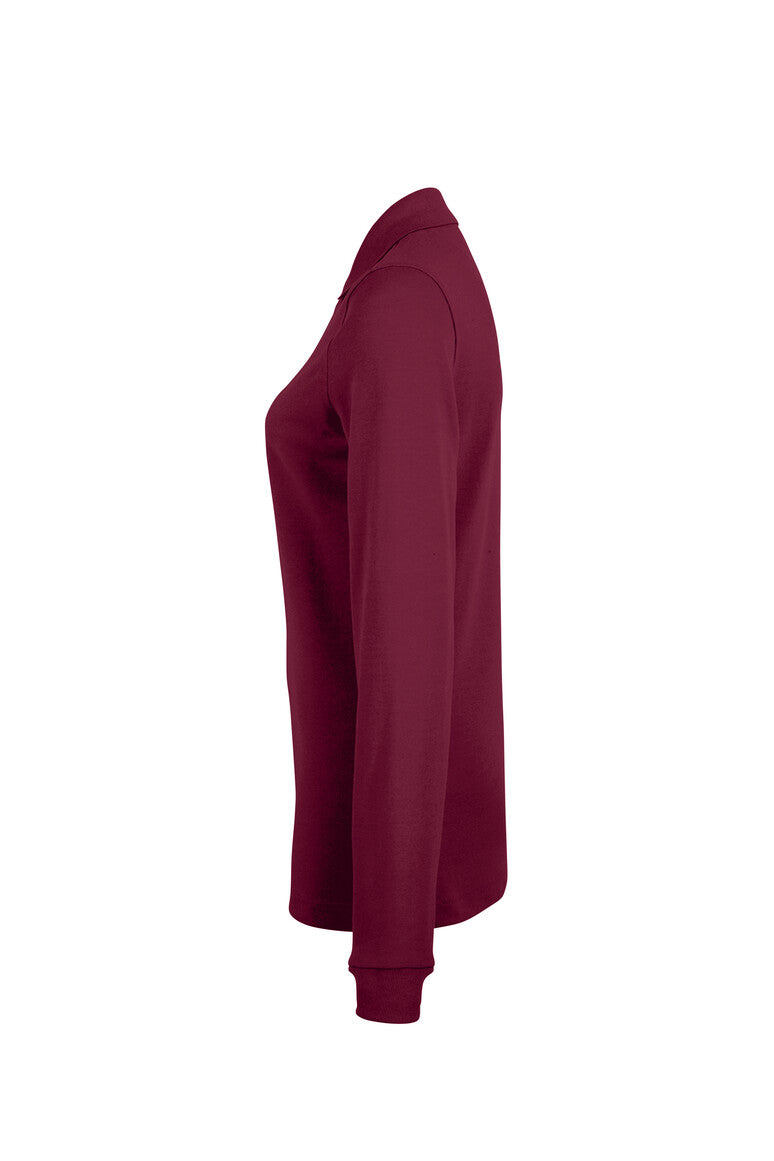 Damen Longsleeve-Poloshirt Mikralinar