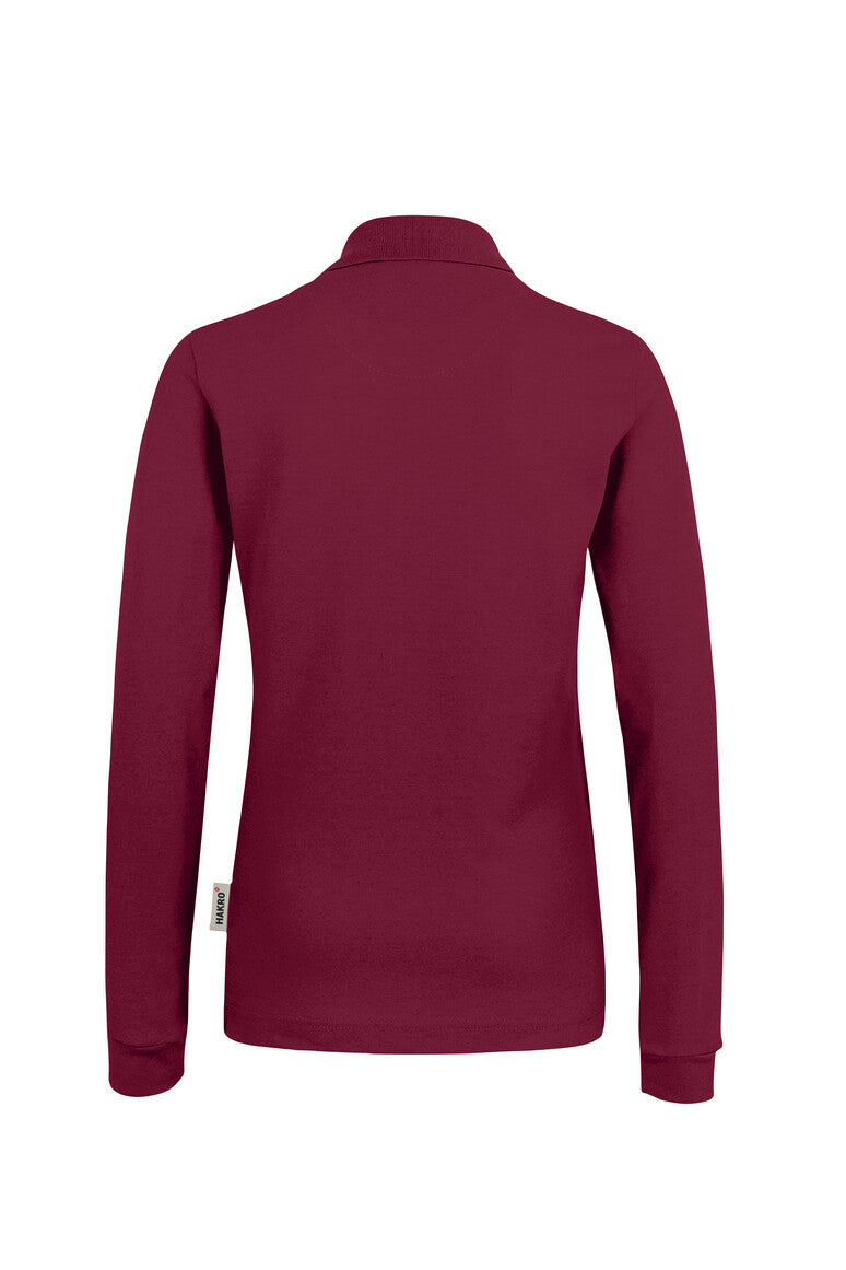 Damen Longsleeve-Poloshirt Mikralinar