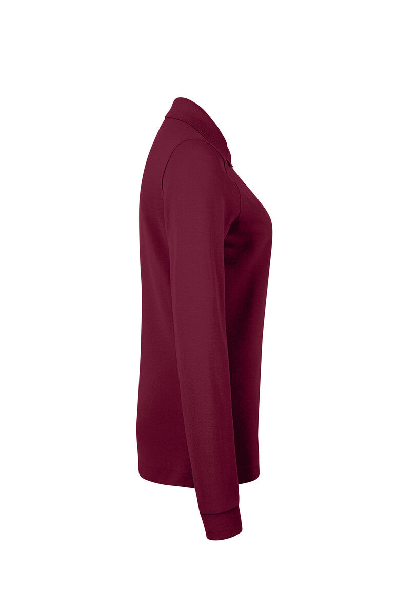 Damen Longsleeve-Poloshirt Mikralinar