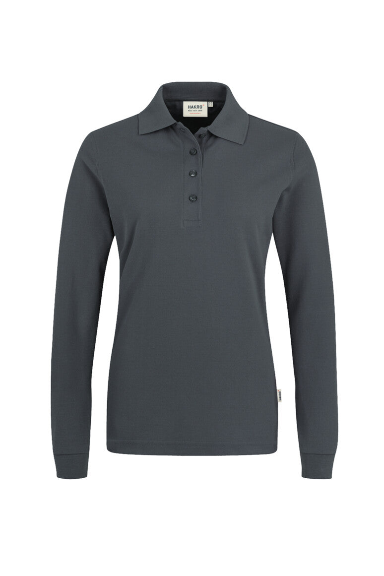 Damen Longsleeve-Poloshirt Mikralinar