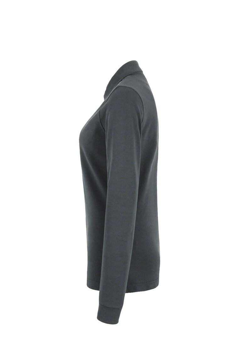 Damen Longsleeve-Poloshirt Mikralinar
