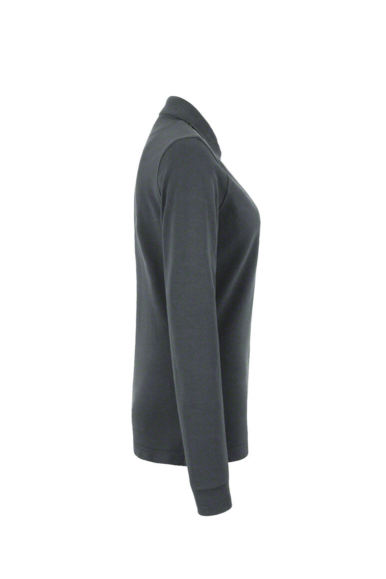 Damen Longsleeve-Poloshirt Mikralinar