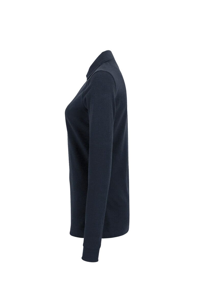 Damen Longsleeve-Poloshirt Mikralinar