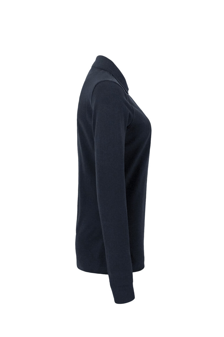 Damen Longsleeve-Poloshirt Mikralinar