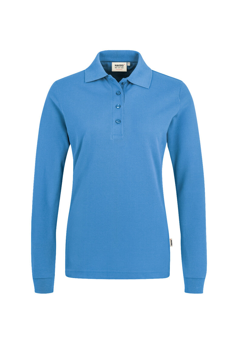 Damen Longsleeve-Poloshirt Mikralinar