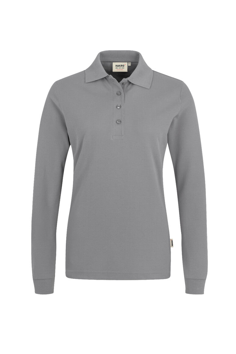Damen Longsleeve-Poloshirt Mikralinar
