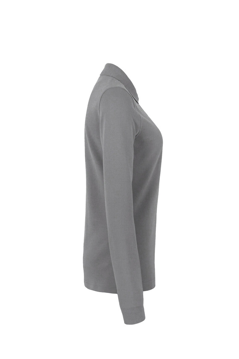 Damen Longsleeve-Poloshirt Mikralinar
