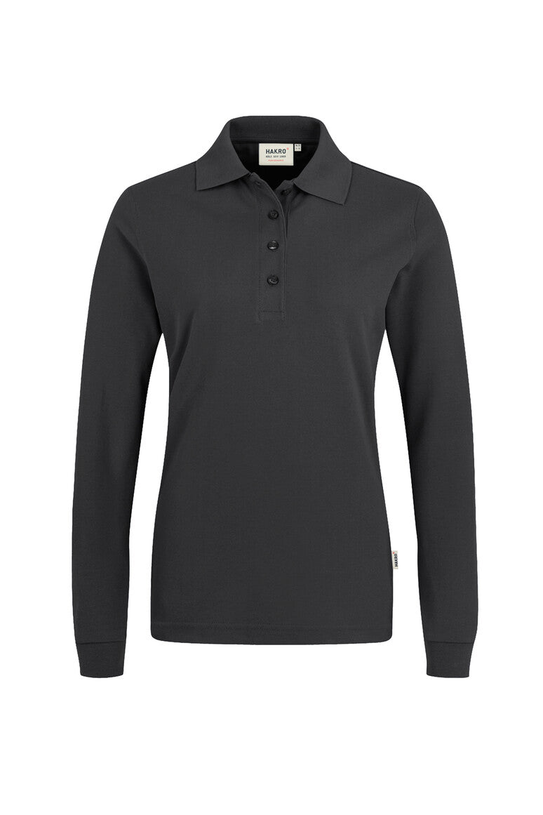 Damen Longsleeve-Poloshirt Mikralinar