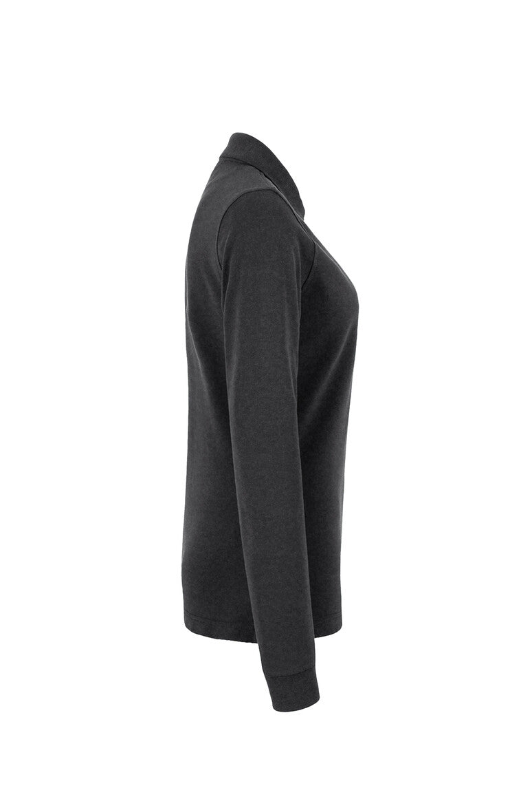 Damen Longsleeve-Poloshirt Mikralinar