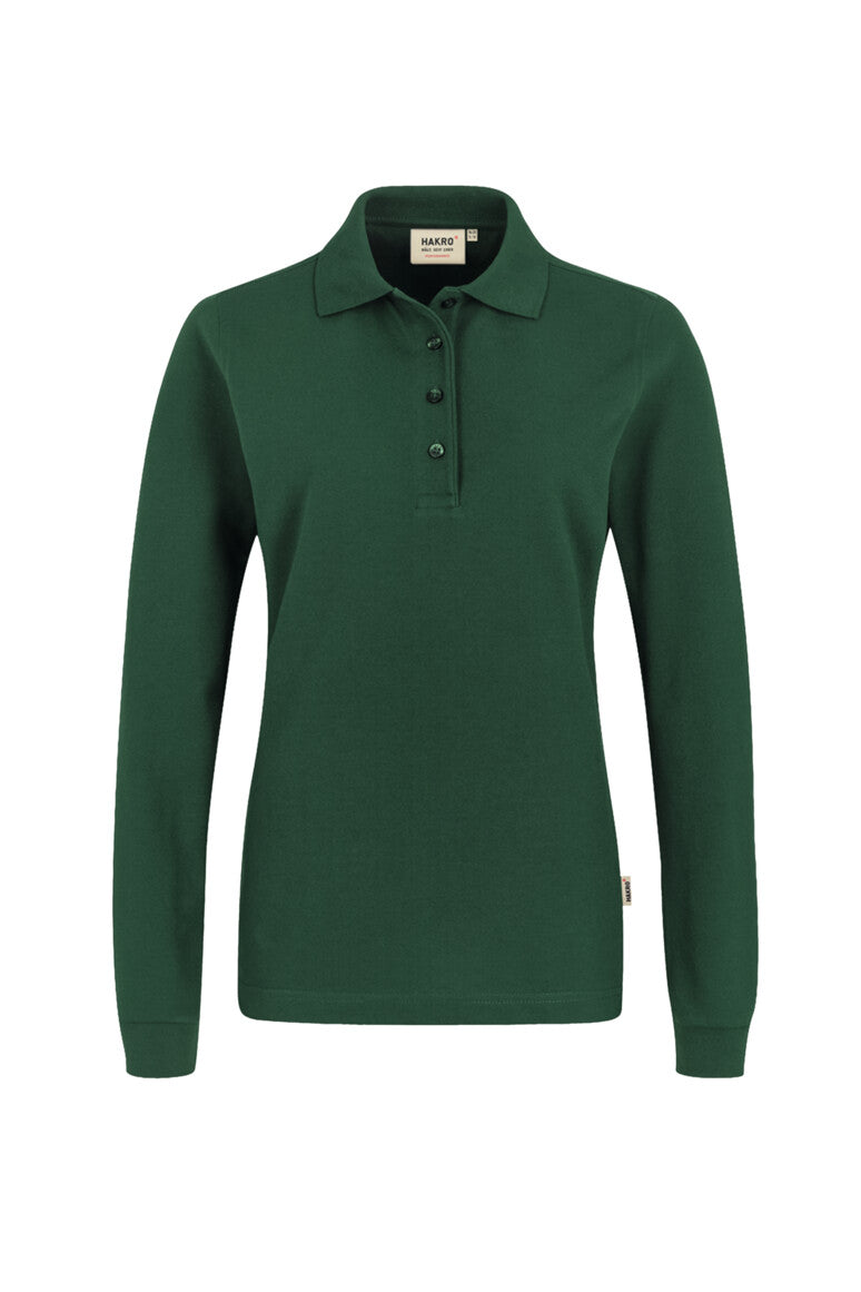 Damen Longsleeve-Poloshirt Mikralinar