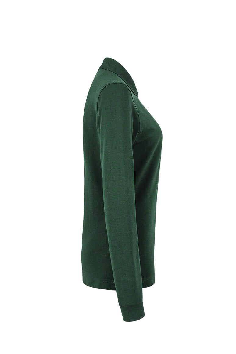 Damen Longsleeve-Poloshirt Mikralinar