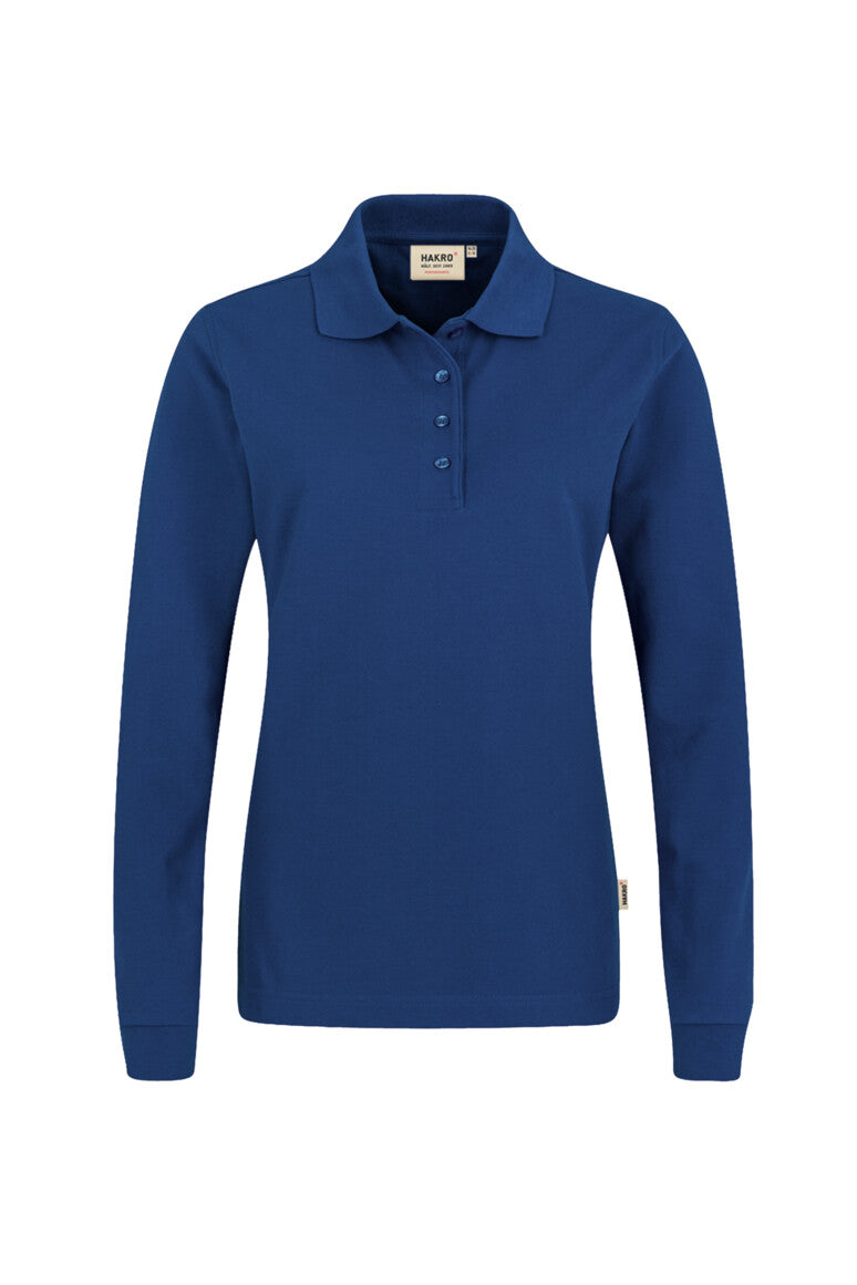 Damen Longsleeve-Poloshirt Mikralinar