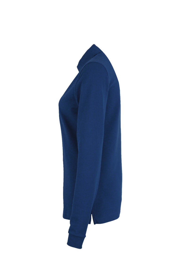 Damen Longsleeve-Poloshirt Mikralinar