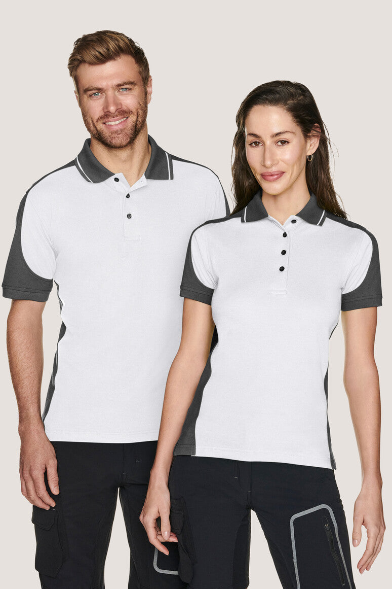 HAKRO Poloshirt Contrast Mikralinar