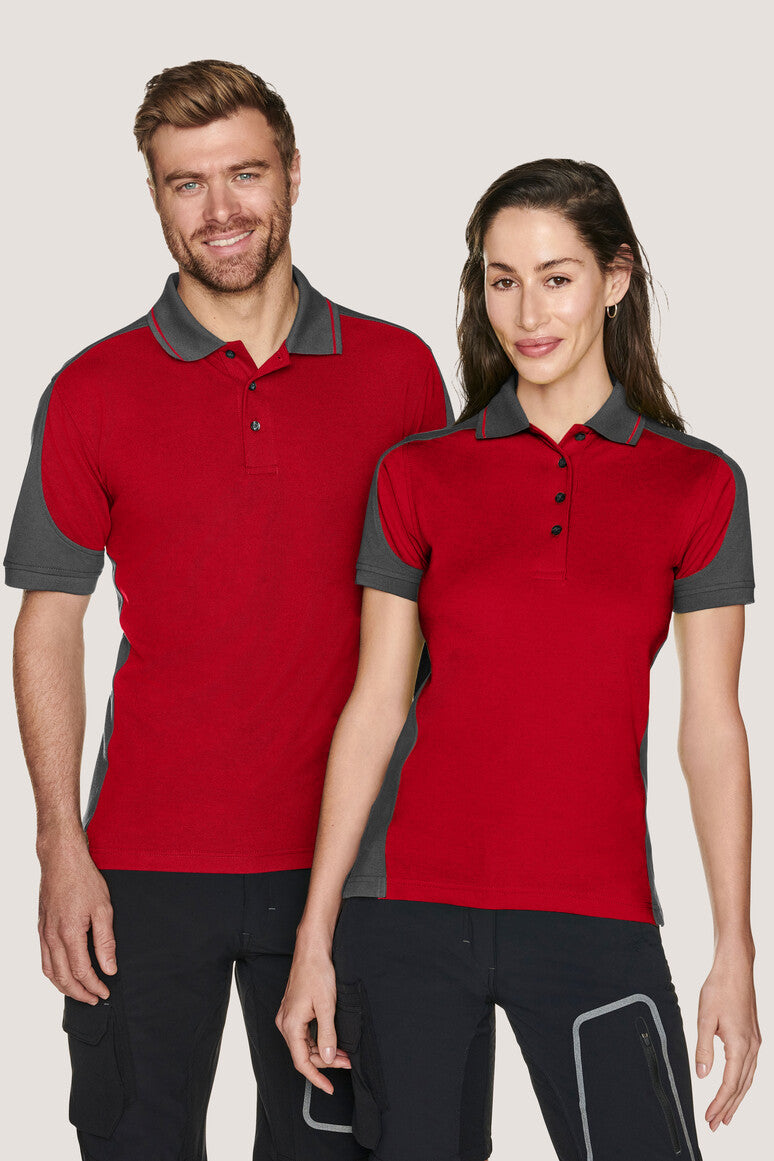 HAKRO Poloshirt Contrast Mikralinar