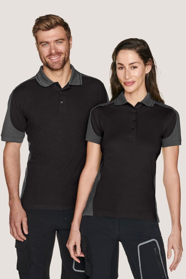 HAKRO Poloshirt Contrast Mikralinar