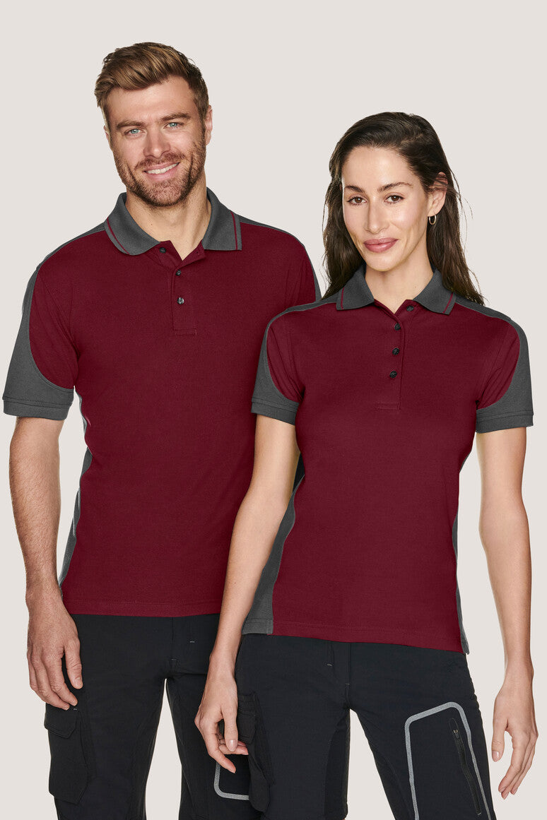 HAKRO Poloshirt Contrast Mikralinar
